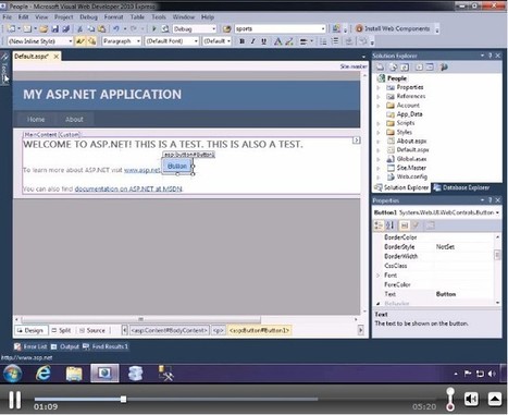 Videos: The Official Microsoft ASP.NET Site | Free Tutorials in EN, FR, DE | Scoop.it