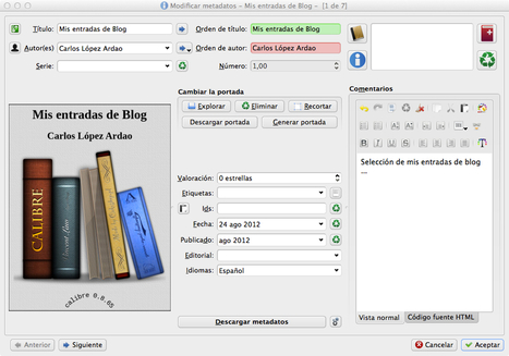 aula e-book – Cómo crear fácilmente un libro digital con contenidos elegidos por nosotros | Lengua, Literatura y TIC | EduHerramientas 2.0 | Scoop.it
