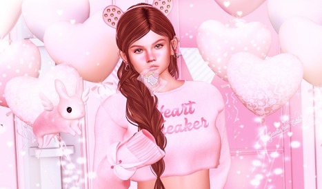 I love pink ♥ 1426 | 亗  Second Life Fashion Addict  亗 | Scoop.it