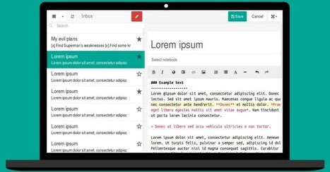 Einfache Evernote-Alternative: Laverna bringt Notizdienst zum Selberhosten | BYOD – Bring Your Own Device | Scoop.it