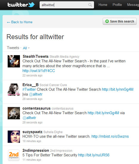 Twitter Power Tip: How To Track All Mentions Of Any Link Shared On Twitter - AllTwitter | Infotention | Scoop.it