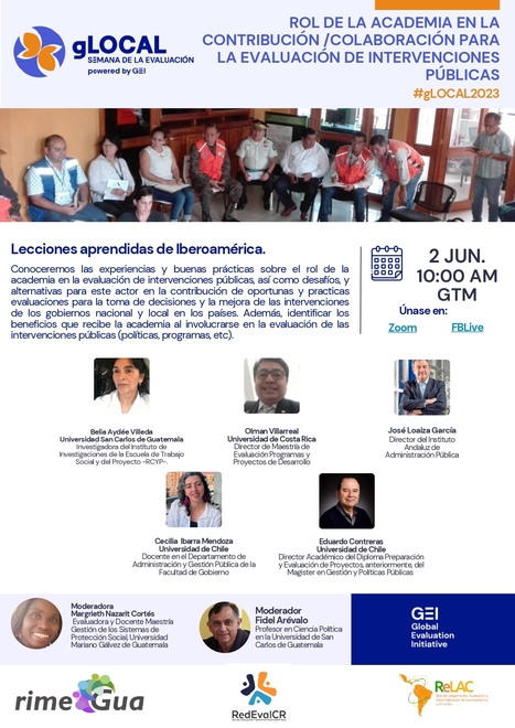 gLocal2023-Semana de la Evaluaci&oacute;n 09/05-02/06 | Evaluaci&oacute;n de Pol&iacute;ticas P&uacute;blicas - Actualidad y noticias | Scoop.it