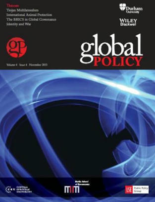Vol 4, Issue 4, November 2013 | Global Policy Journal | Global Policy, Corruption, Economic Crimes, Fronting, Whistleblowers | Scoop.it