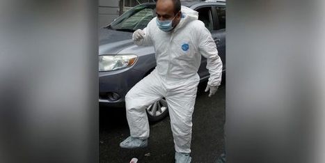 San Francisco janitors march in masks, hazmat suits over coronavirus-related layoffs | PSLabor:  Your Union Free Advantage | Scoop.it