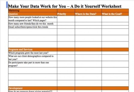 How nonprofits should be using data | Socialbrite | Visualization Techniques and Practice | Scoop.it