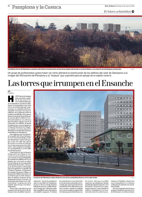 Las torres que irrumpen en el Ensanche | Ordenación del Territorio | Scoop.it