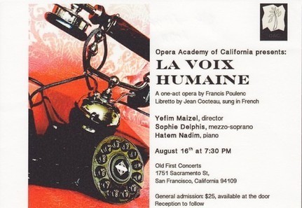 Old First Presbyterian Church hosts stunning full-length opera from Yefim Maizel | OperaMania | Scoop.it