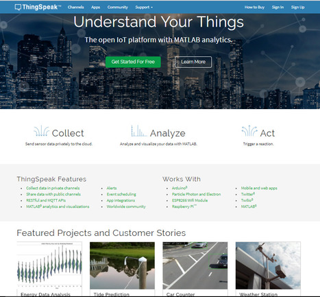 IoT Analytics - ThingSpeak Internet of Things | #Coding #Maker #MakerSpaces #Analyzing #Visualizing | 21st Century Learning and Teaching | Scoop.it