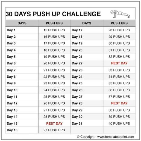 push up workout program