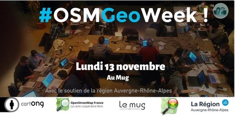 Chambéry | Le Mug : Le 13/11 Mapathon d'ouverture à l'OSMGeoWeek... | Ce monde à inventer ! | Scoop.it