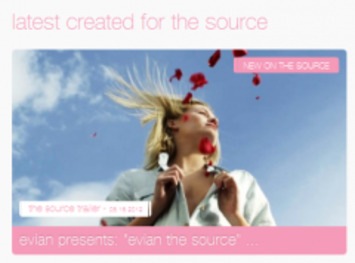 Evian The source, quand le Brand content rencontre l&rsquo;&eacute;merveillement | M&eacute;dias sociaux : Conseils, Astuces et strat&eacute;gies | Scoop.it