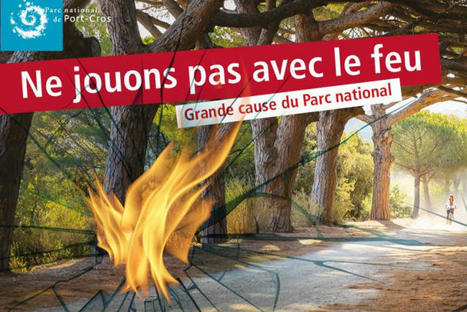 Ne jouons pas avec le feu ! Le Parc national de Port-Cros mobilisé contre le risque incendie | Biodiversité | Scoop.it
