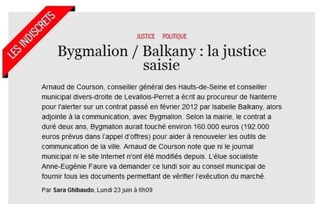 Affaire Bygmillion : le couple Balkany serait impliqué dans un faux contrat | ACTUALITÉ | Scoop.it