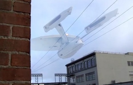 Des vaisseaux Star Wars et Star Trek aper&ccedil;us &agrave; San Francisco | Trollface , meme et humour 2.0 | Scoop.it