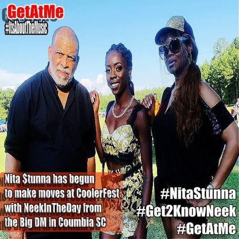 GetAtMe - Nita $tunna is making moves with NeekInTheDay at the Big Dm 101.3/Hot 103.9 Columbia SC at Coolerfest 2020 | GetAtMe | Scoop.it