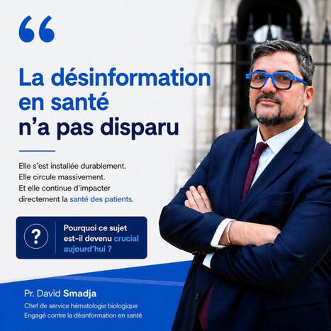 Tout soutien aux activit&eacute;s de David Smadja. Il faut du courage pour propager les bons messages. BRAVO. | Herve Maisonneuve | H&eacute;sitations Vaccinales: Observatoire HESIVAXs | Scoop.it