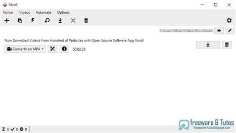 Vividl : un logiciel open source pour télécharger des vidéos de centaines de sites (YouTube, Vimeo, Dailymotion, etc) | Freewares | Scoop.it