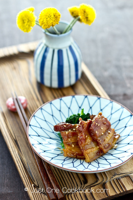 Honey Pork Belly | Easy Japanese Recipes at Just One Cookbook | Really interesting recipes | Scoop.it