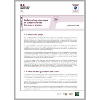 [Rapport Projet ISOLHYBBA] Isolation hygroscopique et biosourc&eacute;e des batiments anciens | Build Green, pour un habitat &eacute;cologique | Scoop.it
