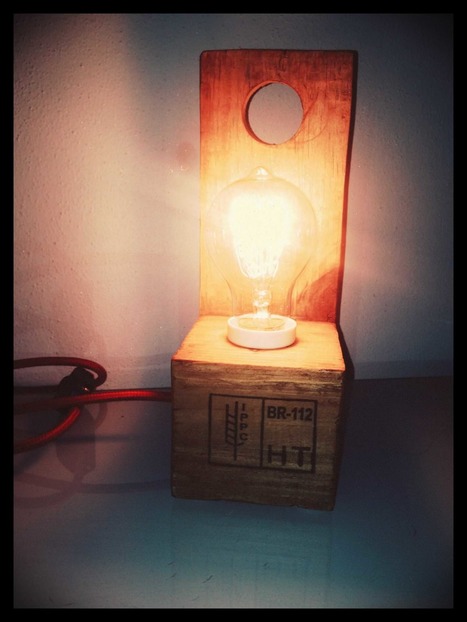 Pallet Lamp | 1001 Pallets ideas ! | Scoop.it