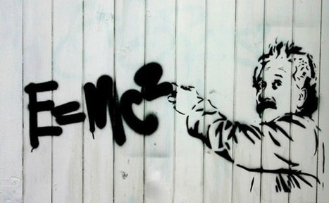 Fotos: Graffitis con ciencia - Albert Einstein y su fórmula | Artículos CIENCIA-TECNOLOGIA | Scoop.it