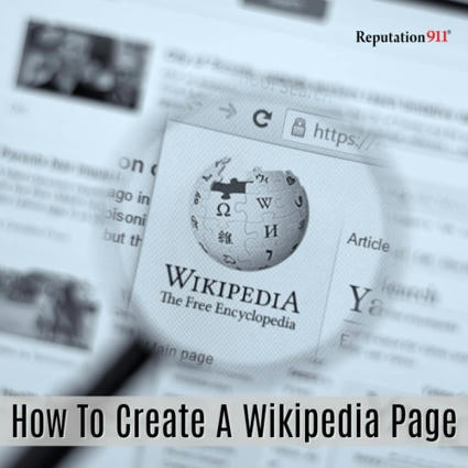 How To Create A Wikipedia Page: Step-By-Step Guide | Business Reputation Management | Scoop.it