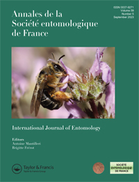 Annales de la Société entomologique de France (N.S.), Volume 59, Issue 5 (2023) | Biodiversité | Scoop.it