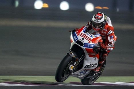 MotoGP Qatar: Lorenzo taking Ducati debut ‘step-by-step’ | Ductalk: What's Up In The World Of Ducati | Scoop.it