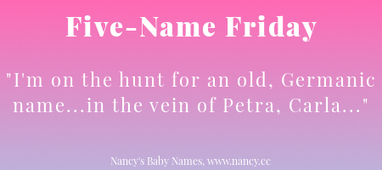 Five-Name Friday: Girl Name Like Petra, Selma – | Name News | Scoop.it