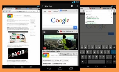 10 consejos para Navegar con Chrome en Android, iPhone y Tablet | TIC & Educación | Scoop.it