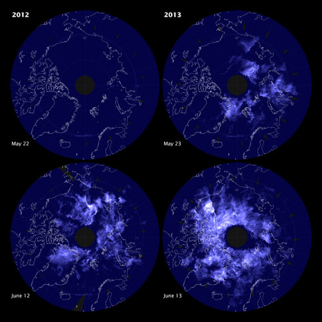 View from space: Early start for noctilucent clouds | Science News | Scoop.it