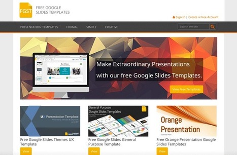 FGST: Best Free Google Slides Templates | PowerPoint and Presentations | Scoop.it