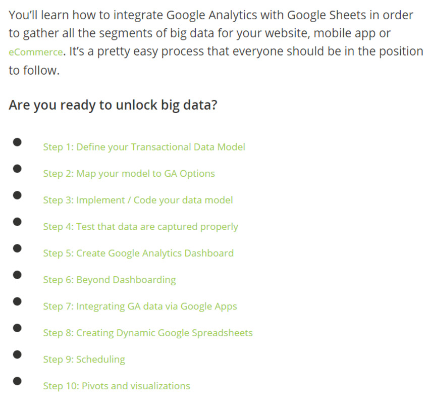 Google Analytics: Unlocking Big Data In 10 Steps | Growth Hacking Marketing Blog | The MarTech Digest | Scoop.it