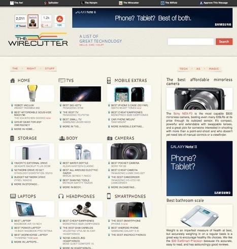 Curate Amazon Products While Making a Profit At It: The Wirecutter | Online Business Models | Scoop.it