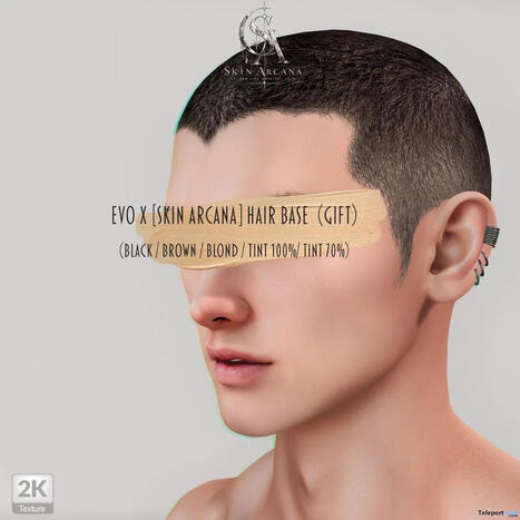 Hair Base 05 Tones October 2026 Group Gift by Skin Arcana | Teleport Hub - Second Life Freebies | Second Life Freebies | Scoop.it