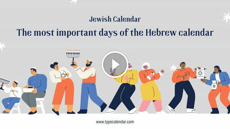 Jewish Holidays 2022: Hebrew Calendar | Printable Calendars 2023 | Scoop.it