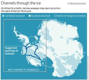 Seaways across Antarctica could open in 1000 years | Amazing Science | Scoop.it