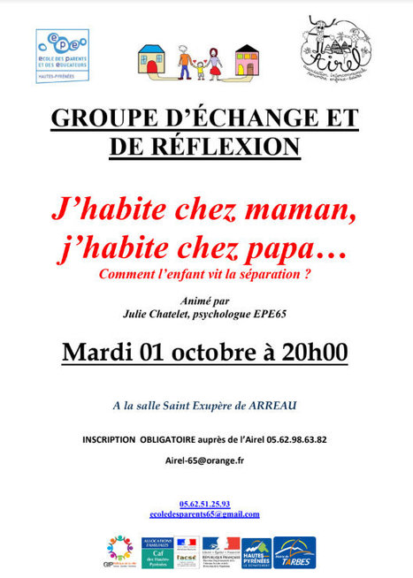 Atelier parentalité à Arreau le 1er octobre | Vallées d'Aure & Louron - Pyrénées | Scoop.it