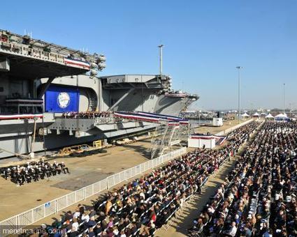 Retiré du service, l’Enterprise donne son nom au troisième CVN 21 | Newsletter navale | Scoop.it