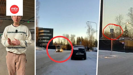 Per&auml;k&auml;rrykuski vei liikennemerkin h&auml;mment&auml;v&auml;ll&auml; tavalla | MTV Uutiset | 1Uutiset - Lukemisen t&auml;hden | Scoop.it