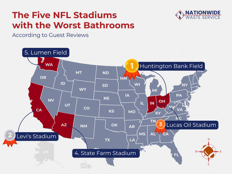 Which NFL Stadium Has the Cleanest Bathrooms? New Study Reveals Winners and Losers - Waste Management & Recycling News Today - EIN Presswire | Industry 411 - Waste Management | Scoop.it