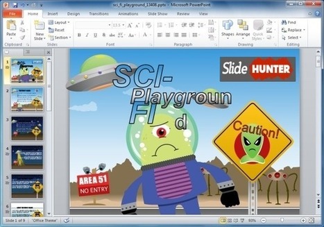 Animated PowerPoint Template With Aliens And Spaceship | PowerPoint and Presentations | Scoop.it