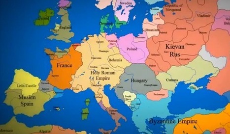 Watch 1000 Years of European Borders Change In 3 Minutes | Blended Technology and the 21st Century Classroom | Scoop.it