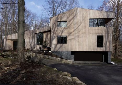 [Inspiration] Imposante maison contemporaine en bois aux formes originales (USA) | Build Green, pour un habitat écologique | Scoop.it