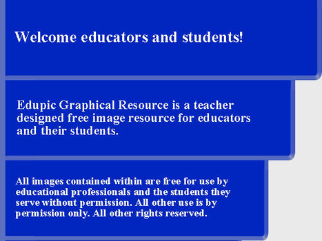 EduPic Graphical Resource for Educators | Digital Delights - Images & Design | Scoop.it