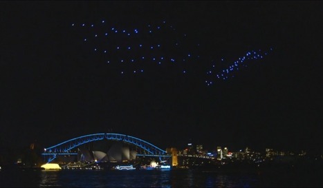 100 Drones Dance like Fireflies in the Sky for Vivid Sydney | Design, Science and Technology | Scoop.it