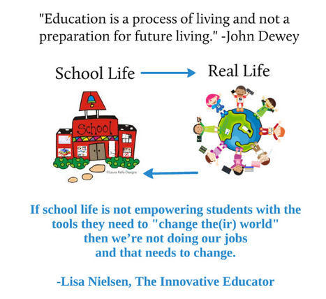 The Innovative Educator: Connecting School Life to Real Life | Educaci&oacute;n a Distancia y TIC | Scoop.it