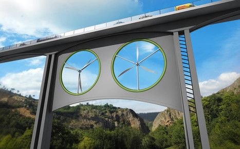 Viaductos con aerogeneradores, nueva fuente de energía renovable | tecno4 | Scoop.it
