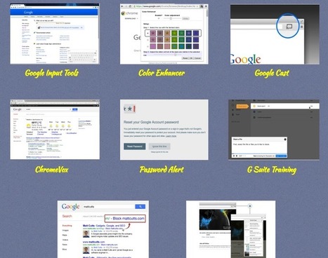 Some Handy Google Extensions You May Want to Try Out via Educators' Tech  | Outils, logiciels et tutos : de la curiosité à l'indispensable | Scoop.it