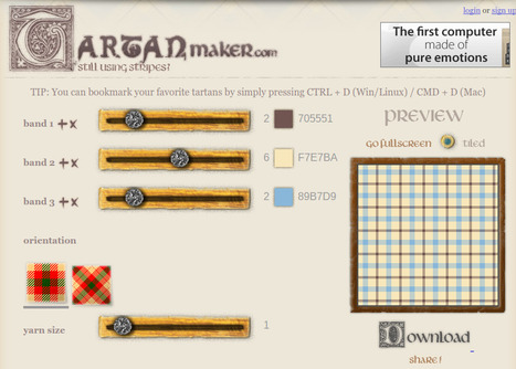 Tartan Designer - Tartan Maker - Tartan Background pattern generator | A1Uutiset | Scoop.it